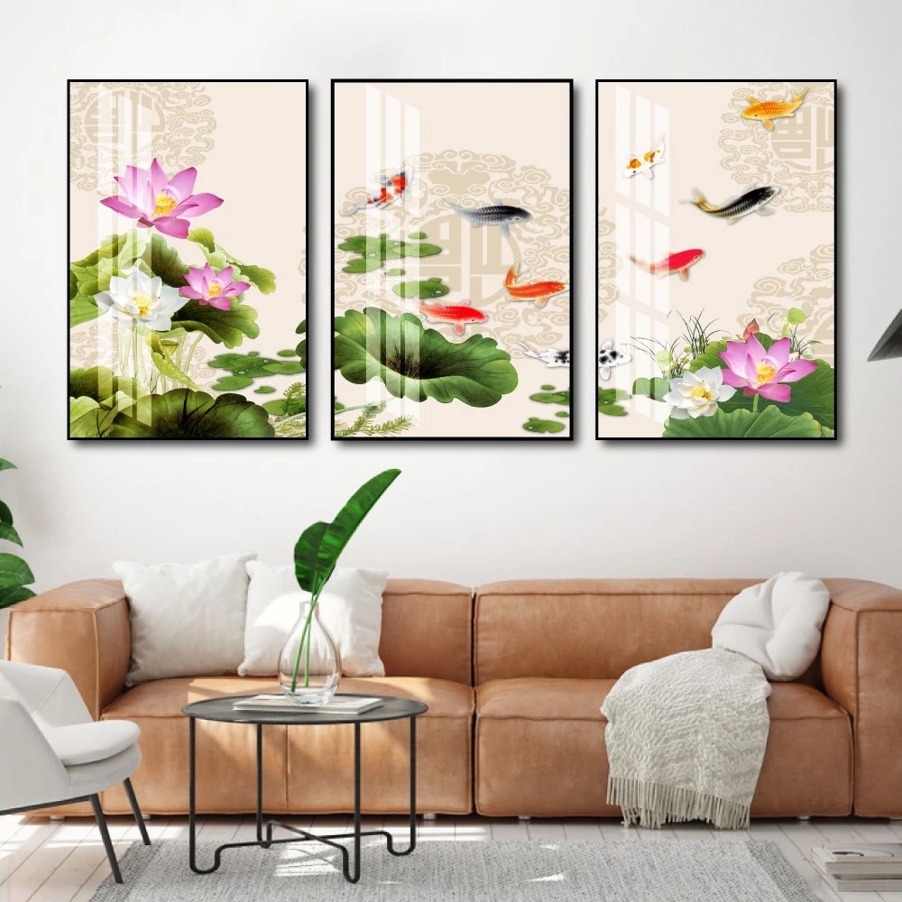 Tranh treo tường cữu ngư quần hội