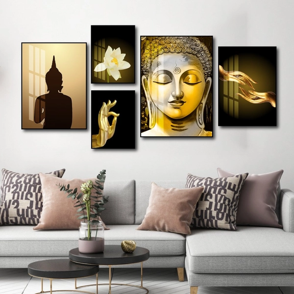 Tranh treo tường Phật giáo tĩnh lặng