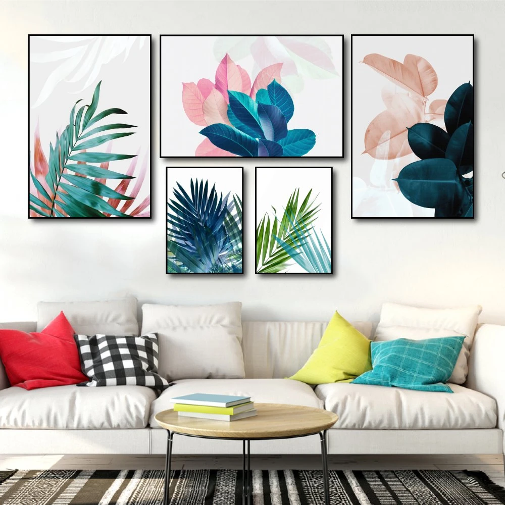 Bộ tranh treo tường lá nghệ thuật 4