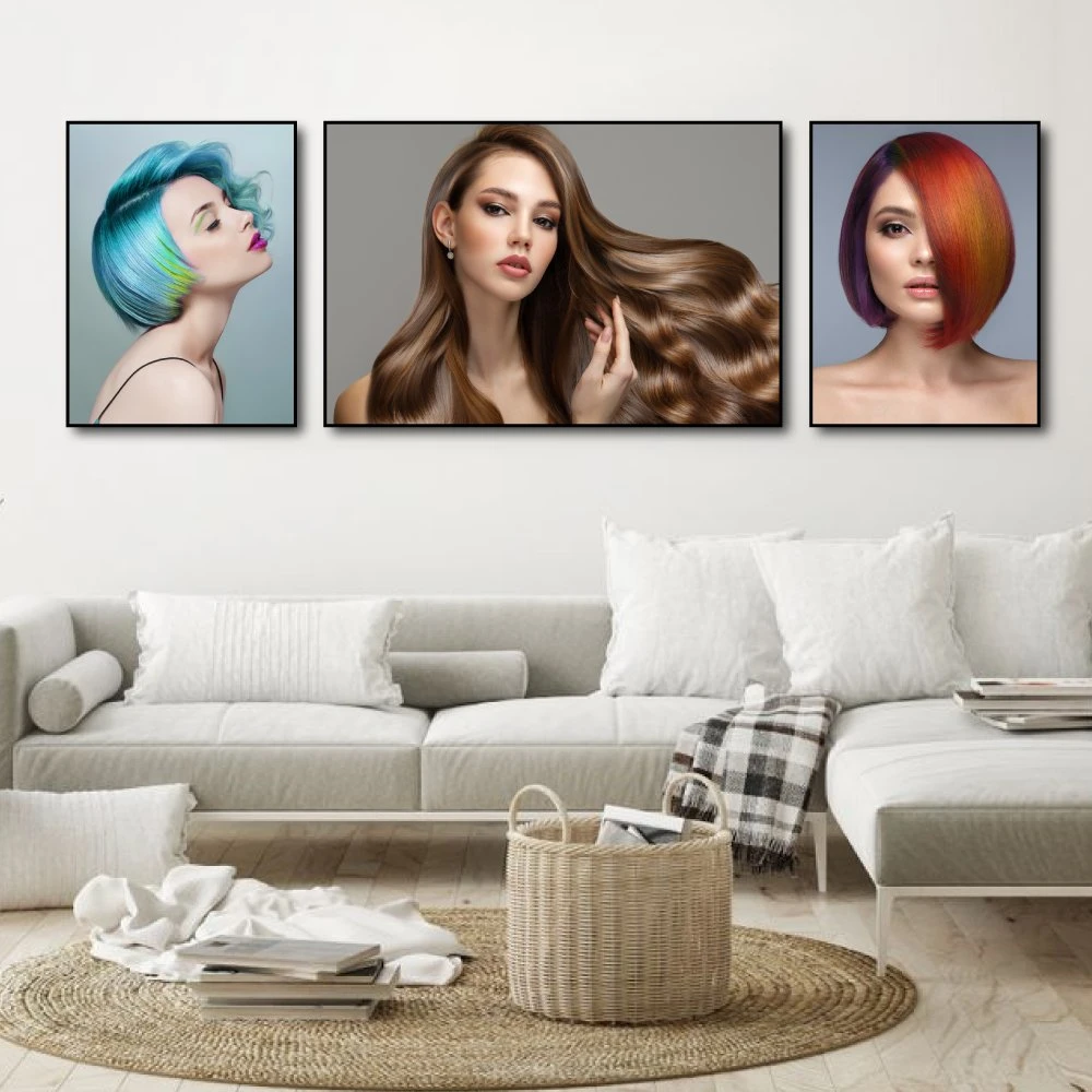 Tranh Treo Tường Tóc Nghệ Thuật 14