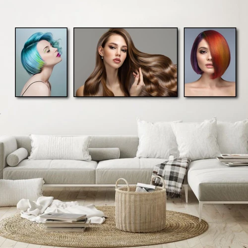 Tranh Treo Tường Tóc Nghệ Thuật 14