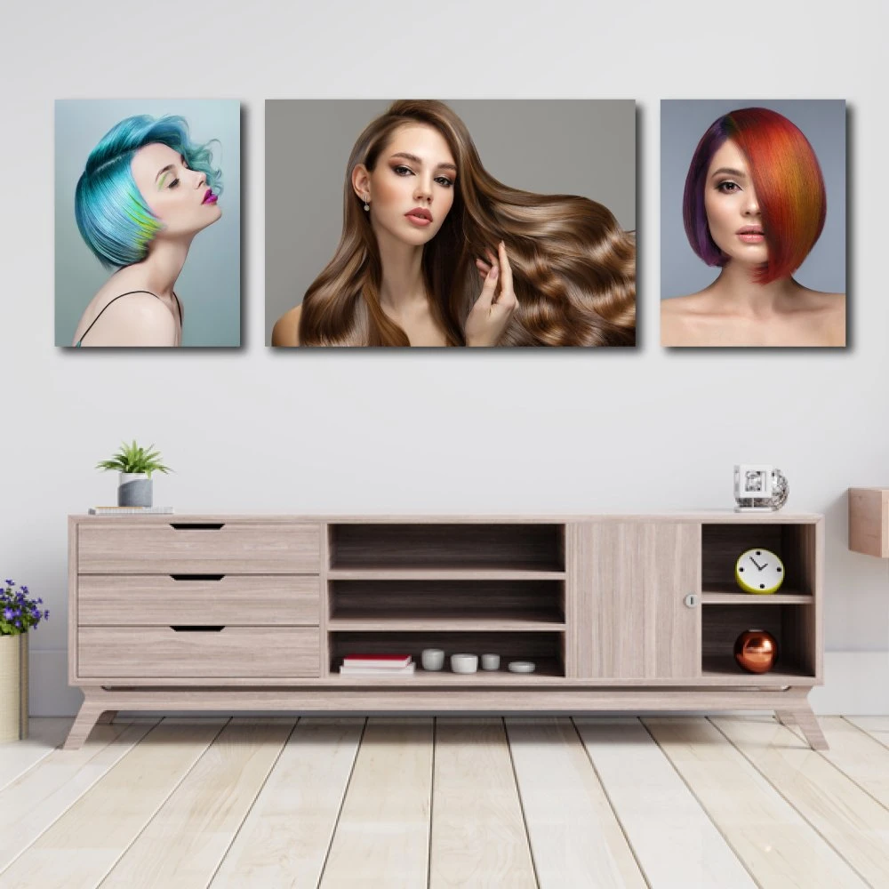 Tranh Treo Tường Tóc Nghệ Thuật 14