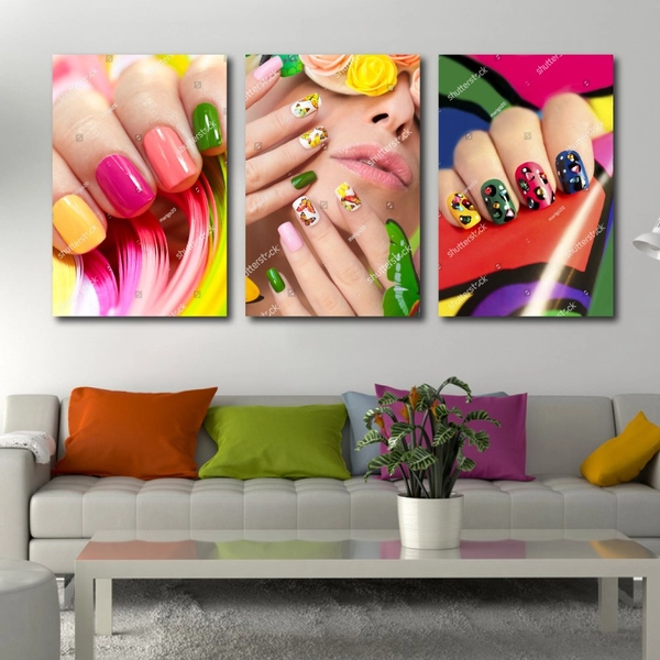 Tranh Treo Tường Nail Nghệ Thuật