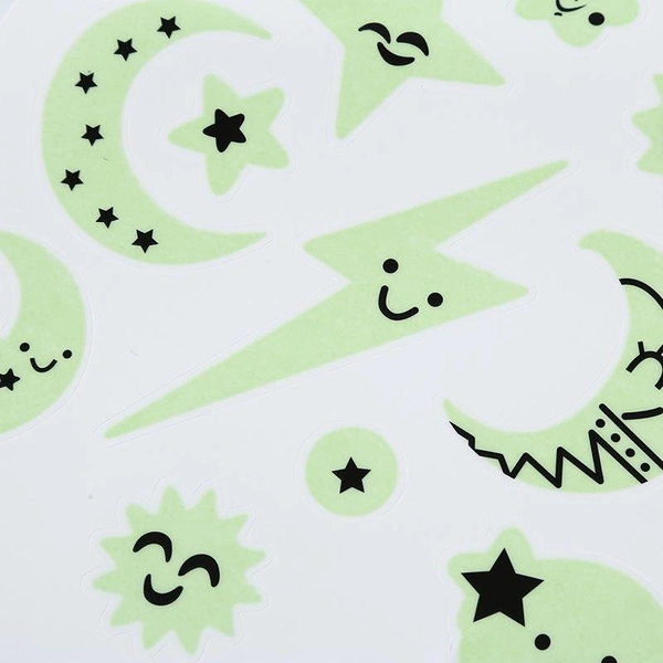 Bầu trời dạ quang dán tường