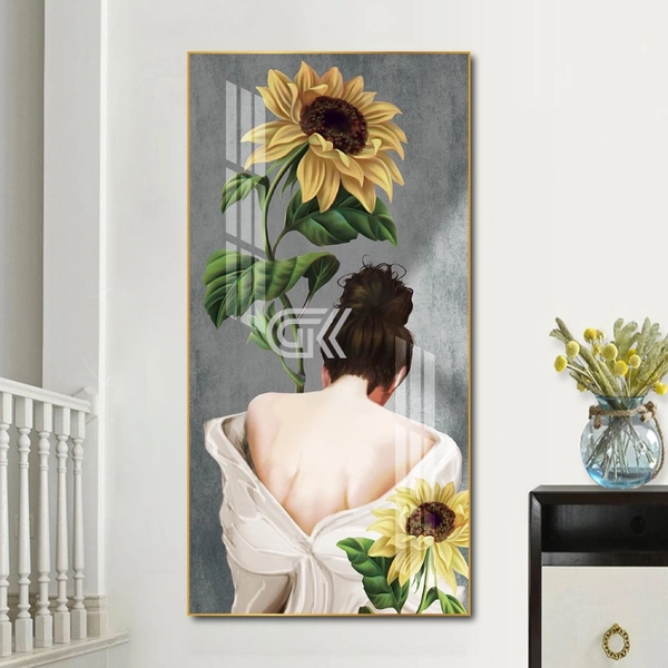 Tranh treo tường cô gái nghệ thuật 10