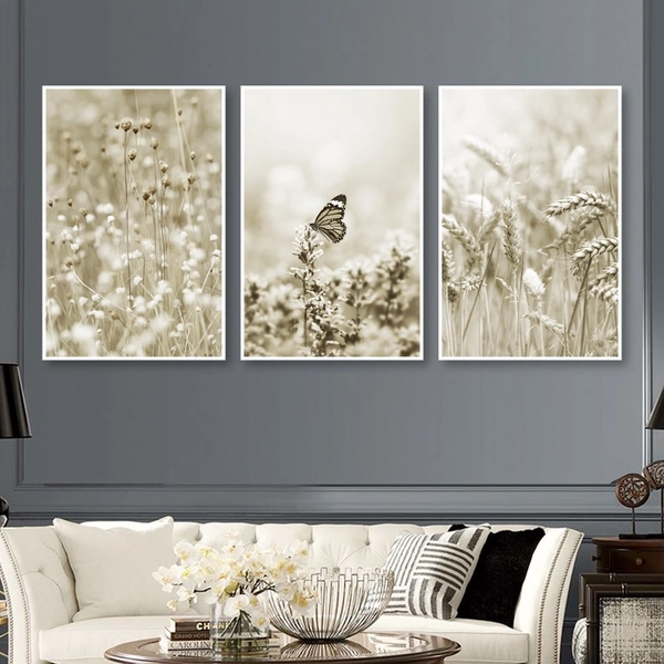 Tranh Treo Tường Hoa Cỏ Nghệ Thuật