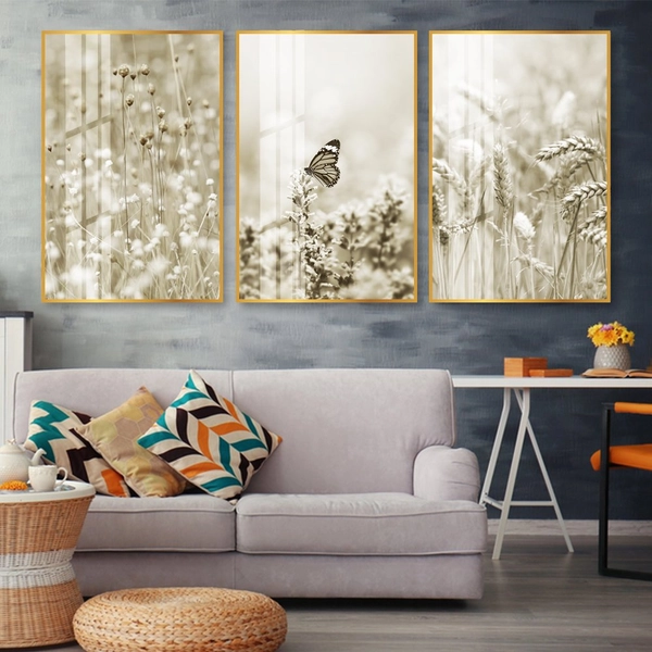 Tranh Treo Tường Hoa Cỏ Nghệ Thuật