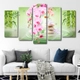 Tranh Treo Tường Spa Hoa Lan Hồng