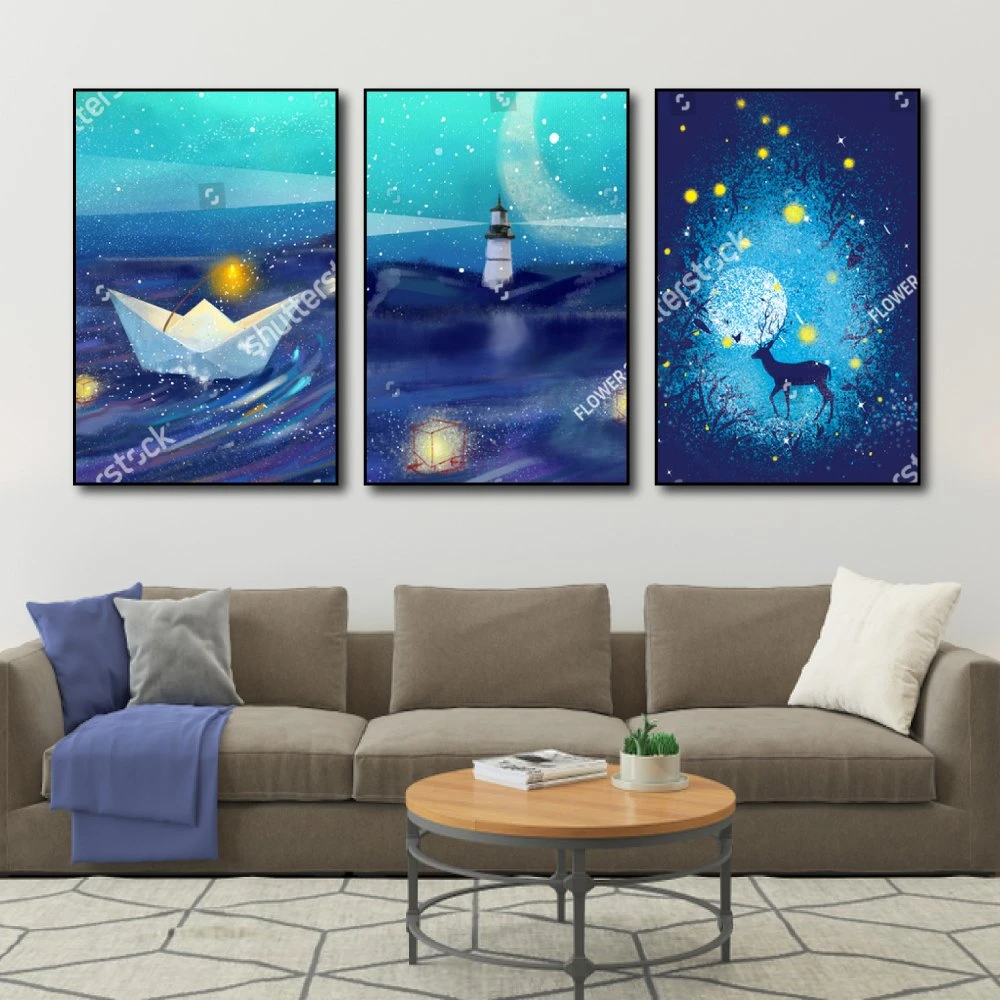 Tranh Treo Tường Thế Giới Huyền Ảo