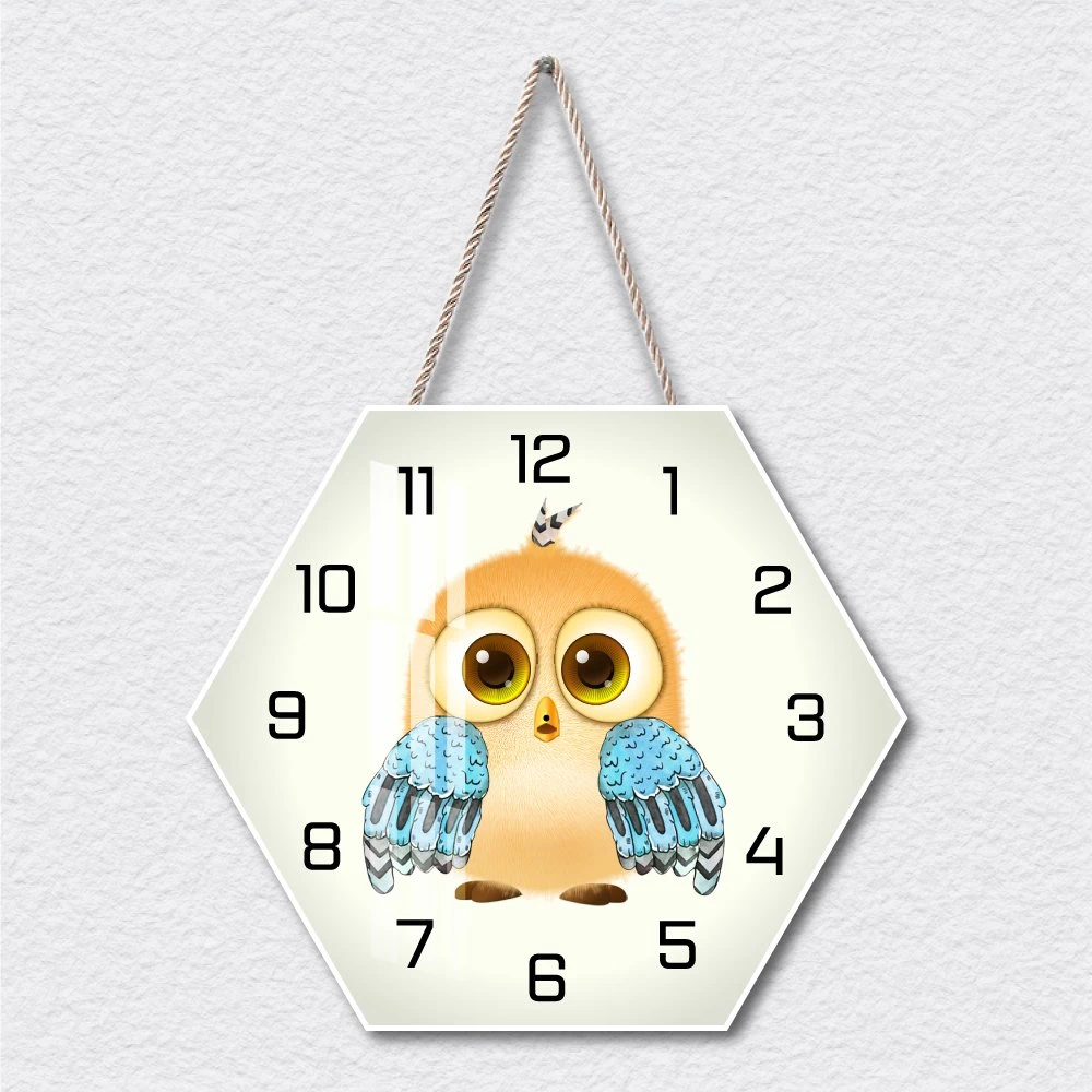 Tranh Đồng Hồ Chim Cú