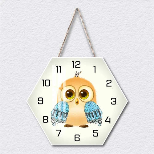 Tranh Đồng Hồ Chim Cú