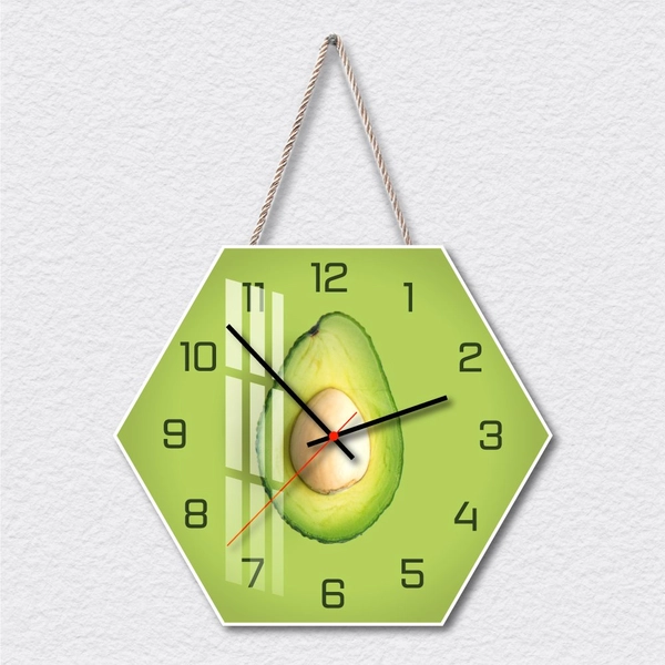 Tranh Đồng Hồ Quả Bơ