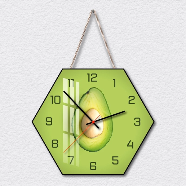 Tranh Đồng Hồ Quả Bơ