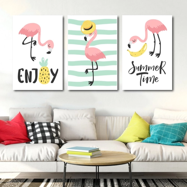 Tranh Treo Tường Hồng Hạc 5