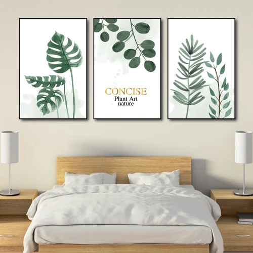 Tranh Treo Tường Lá Xanh Nghệ Thuật 11