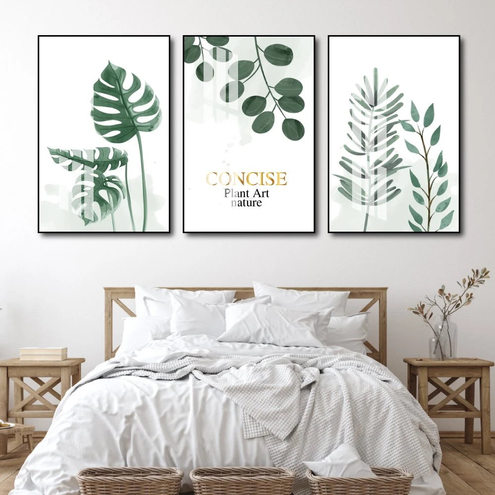 Tranh Treo Tường Lá Xanh Nghệ Thuật 11