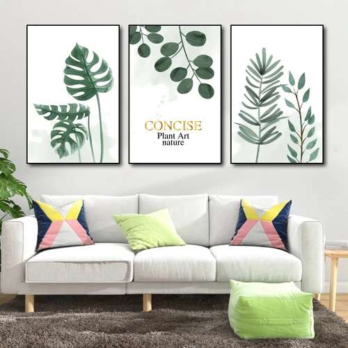 Tranh Treo Tường Lá Xanh Nghệ Thuật 11