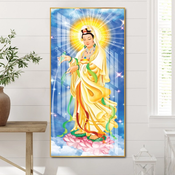Tranh treo tường quan âm ban phước