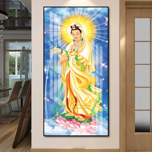 Tranh treo tường quan âm ban phước