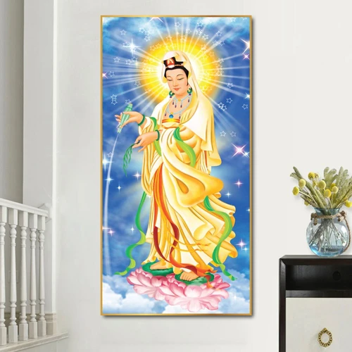 Tranh treo tường quan âm ban phước