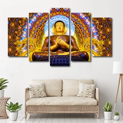 Tranh treo tường hào quang đức phật