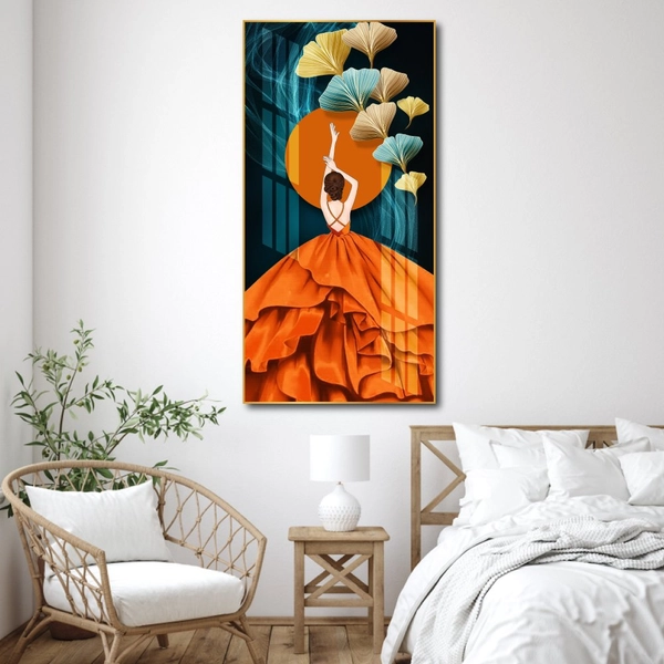 Tranh treo tường cô gái nghệ thuật 10