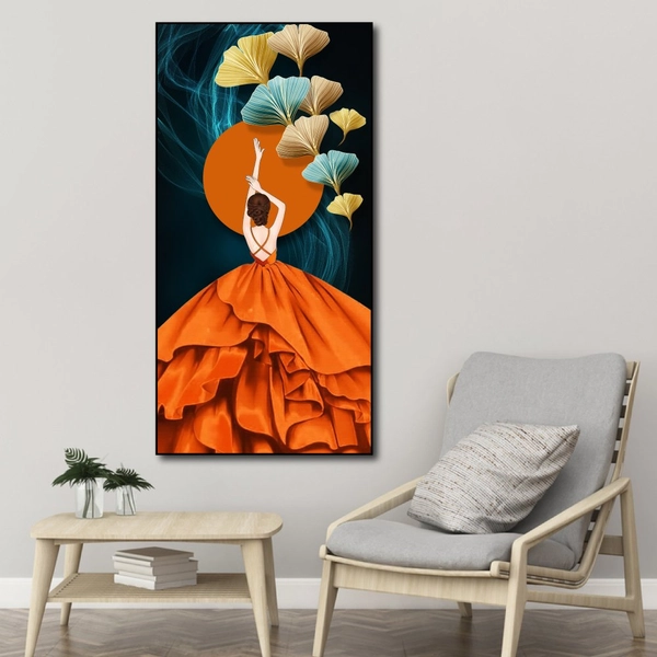 Tranh treo tường cô gái nghệ thuật 10