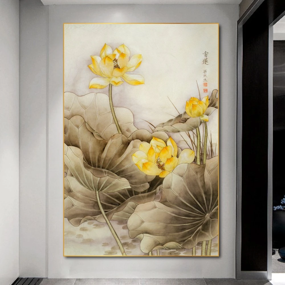 Tranh treo tường kim liên họa