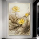 Tranh treo tường trang trí kim liên khoe sắc nghệ thuật