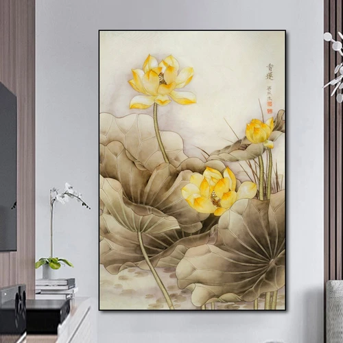 Tranh treo tường kim liên họa