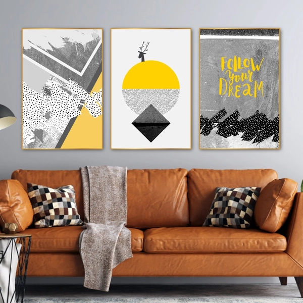 Tranh nghệ thuật trừu tượng Follow your dream (A-076)