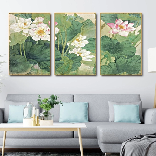 Tranh treo tường những đóa sen
