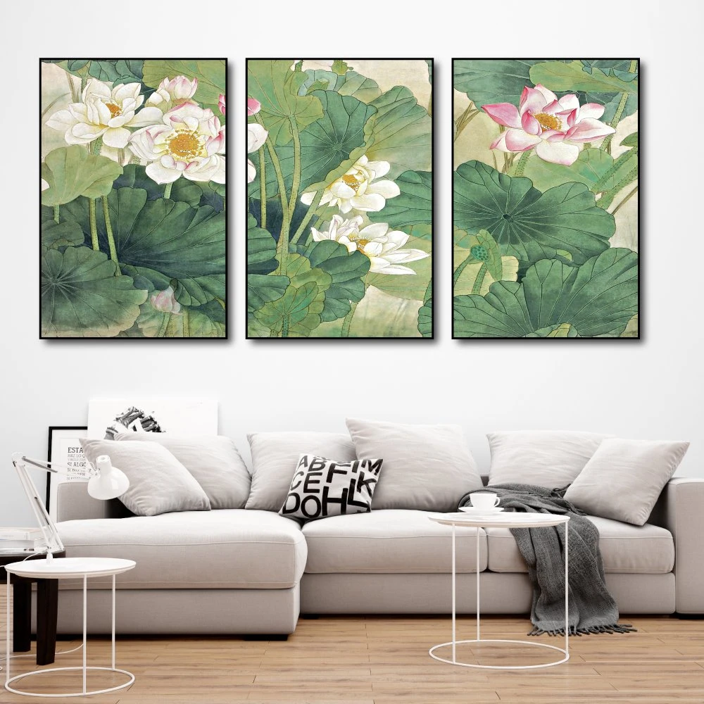 Tranh treo tường những đóa sen