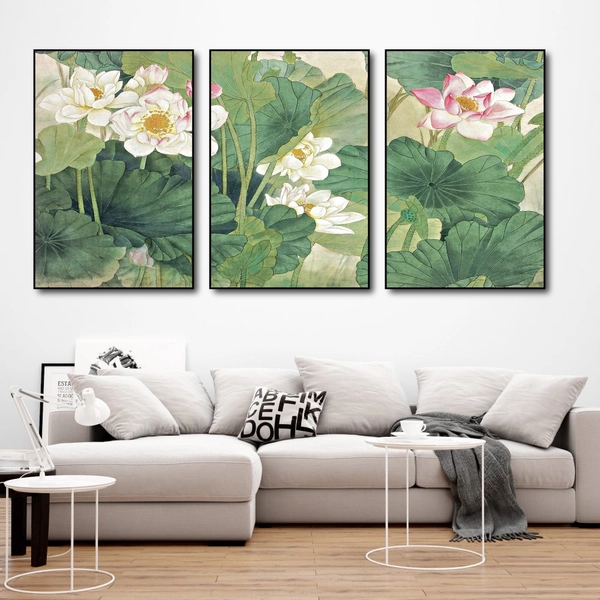 Tranh treo tường những đóa sen