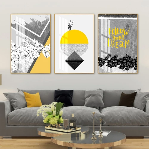 Tranh Nghệ Thuật Trừu Tượng Follow Your Dream