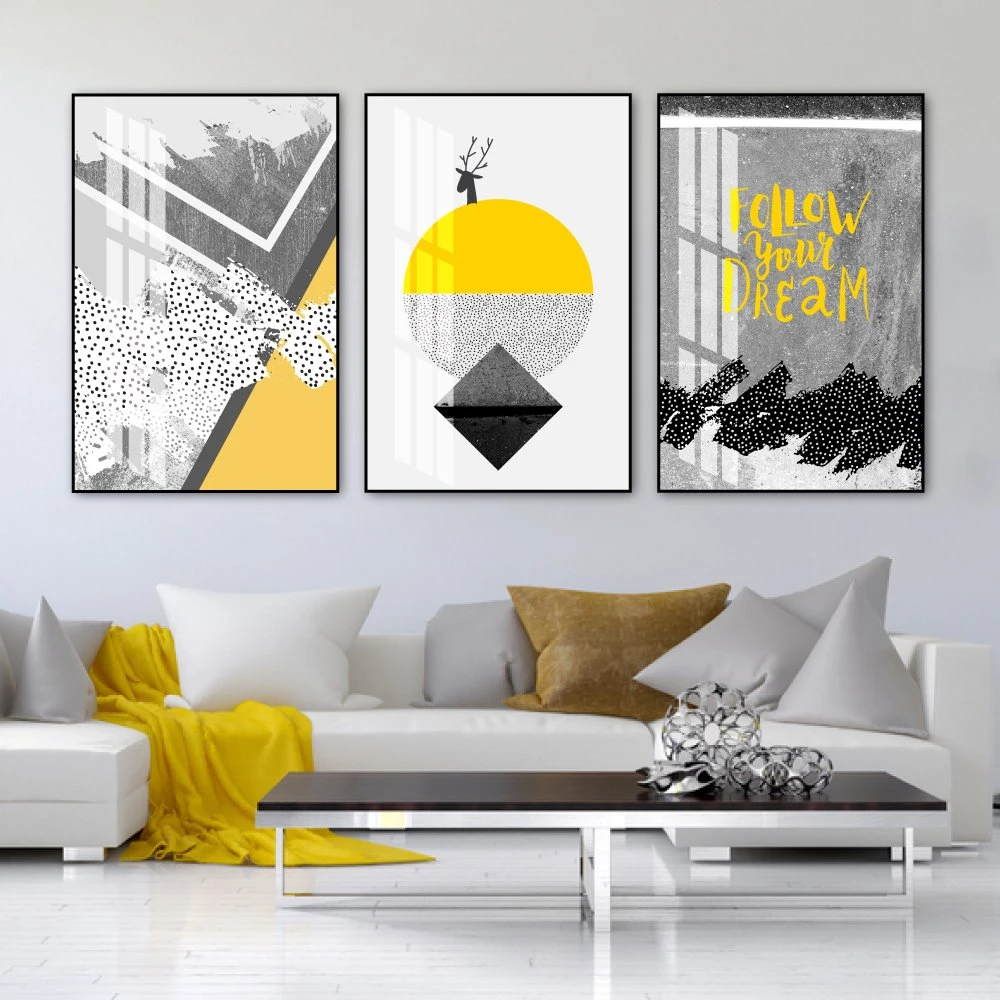 Tranh Nghệ Thuật Trừu Tượng Follow Your Dream