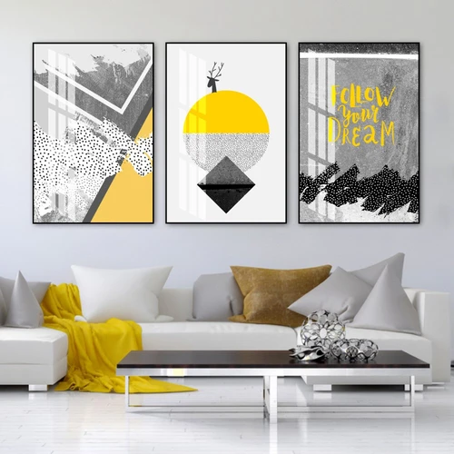 Tranh Nghệ Thuật Trừu Tượng Follow Your Dream