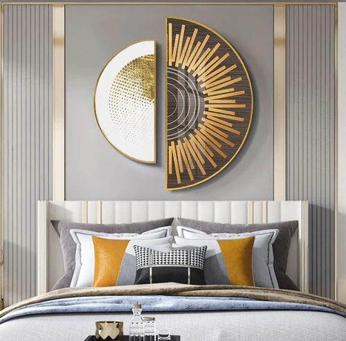 Tranh Bán Nguyệt Nghệ Thuật Trừu Tượng 10