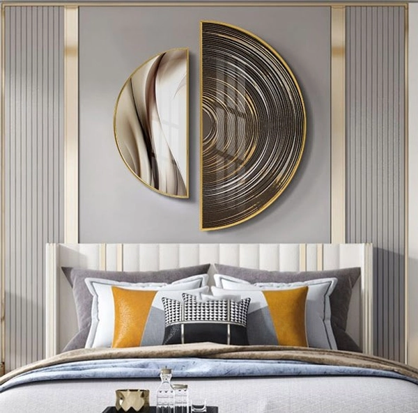 Tranh Bán Nguyệt Nghệ Thuật Trừu Tượng 10