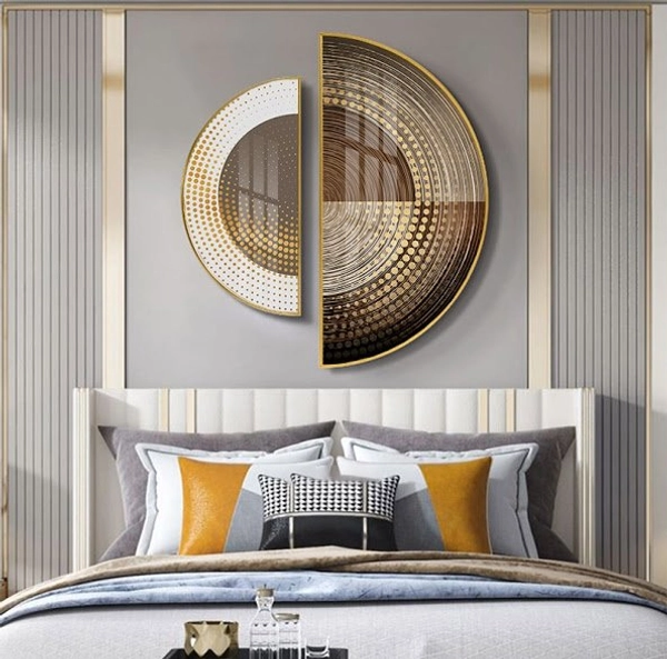 Tranh Bán Nguyệt Nghệ Thuật Trừu Tượng 10