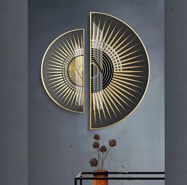 Tranh Bán Nguyệt Nghệ Thuật Trừu Tượng 10