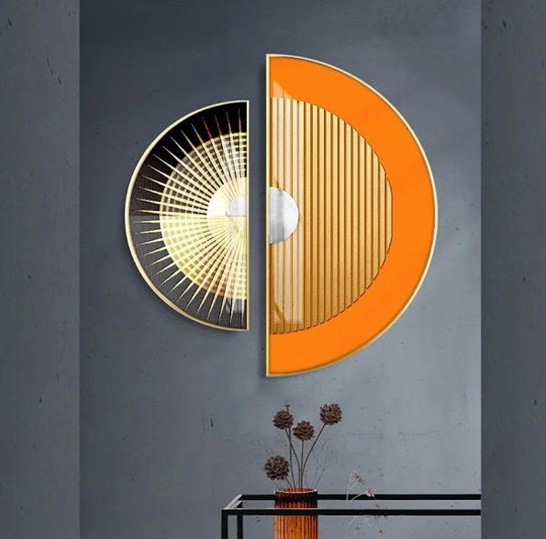 Tranh Bán Nguyệt Nghệ Thuật Trừu Tượng 10