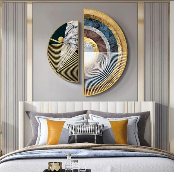 Tranh Bán Nguyệt Nghệ Thuật Trừu Tượng 10