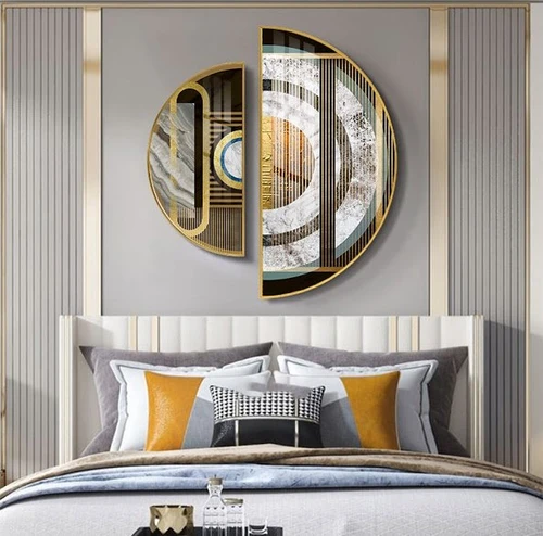 Tranh Bán Nguyệt Nghệ Thuật Trừu Tượng 20