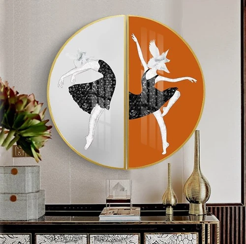 Tranh Bán Nguyệt Vũ Điệu Nghệ Thuật