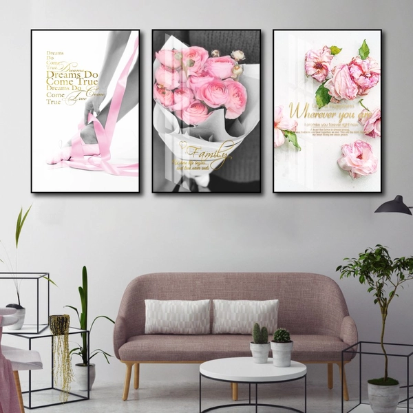 Tranh Treo Tường Hoa Hồng Khoe Sắc - Dream do come true