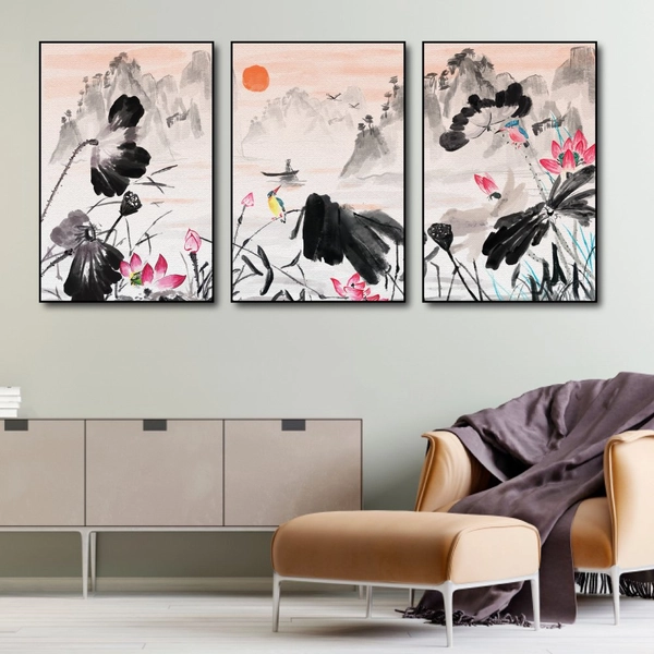 Tranh treo tường thủy mặc