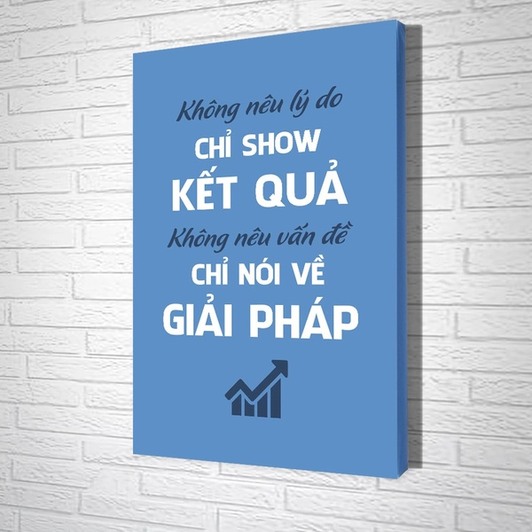 Tranh văn phòng không nêu lý do chỉ show kết quả