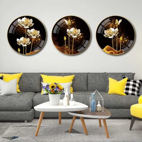 Tranh Treo Tường Bạch Liên Tỏa Sáng 2