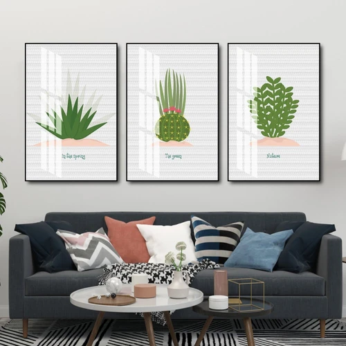 Tranh Treo Tường Xương Rồng